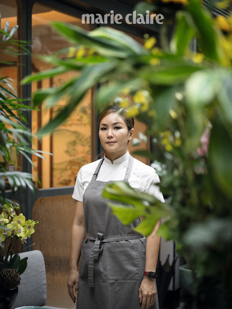 Mora 行政主廚兼創辦人劉韻棋 Vicky。 Mora 行政主廚兼創辦人劉韻棋 Vicky。