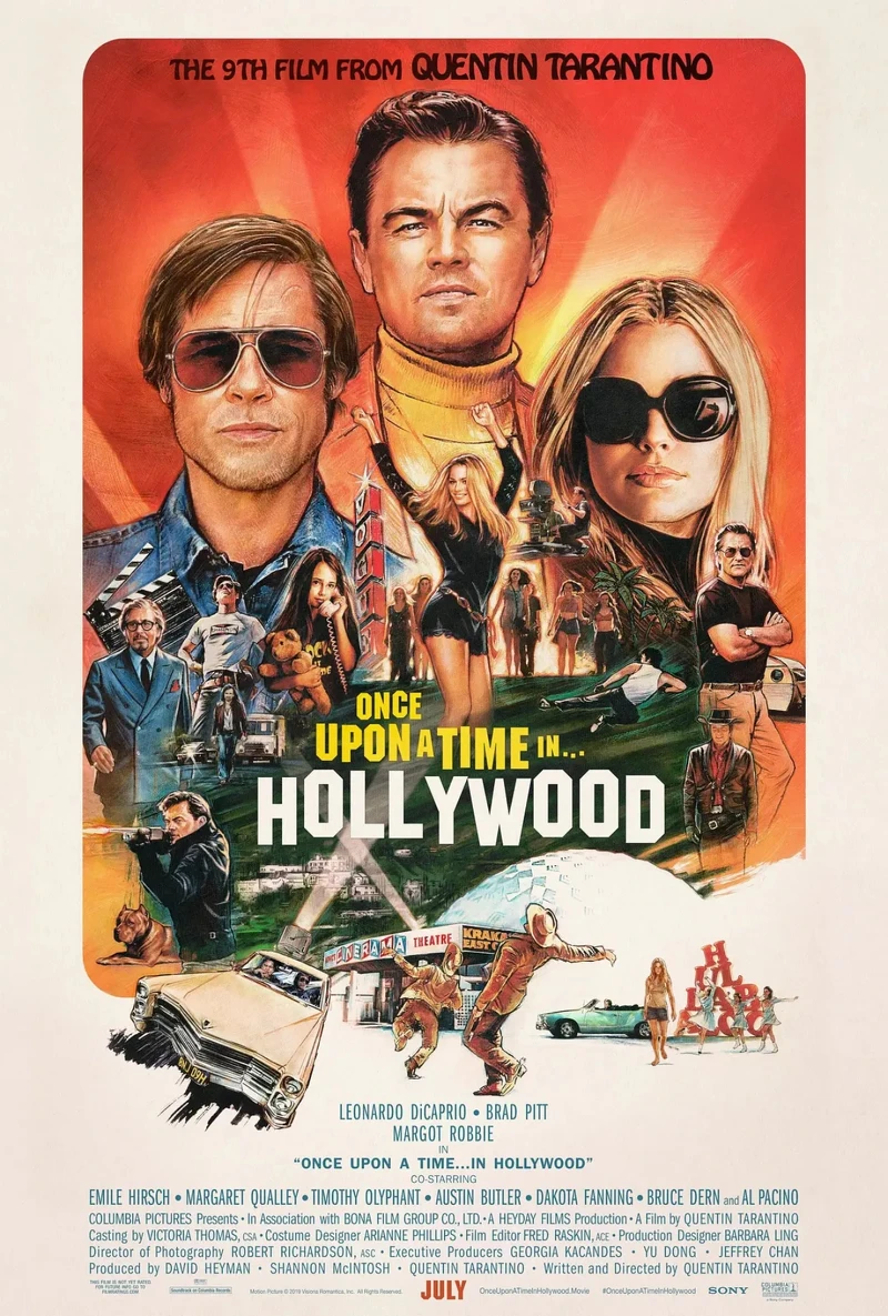 《從前,有個好萊塢 Once Upon a Time in Hollywood》。 《從前,有個好萊塢 Once Upon a Time in Hollywood》。