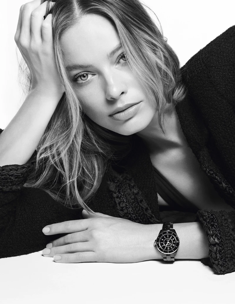 J12腕錶廣告形象大使 瑪格羅比 J12腕錶廣告形象大使 瑪格羅比