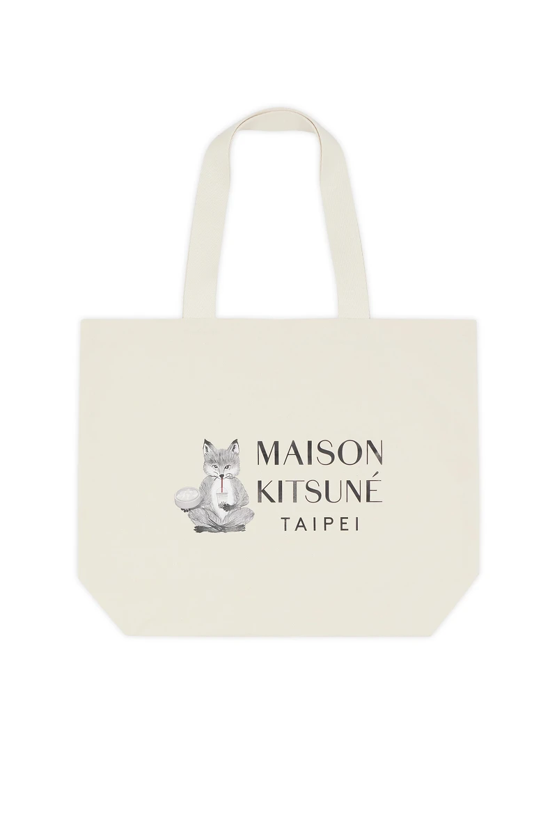Maison Kitsuné開幕台北限定托特包 ,NT$2,500