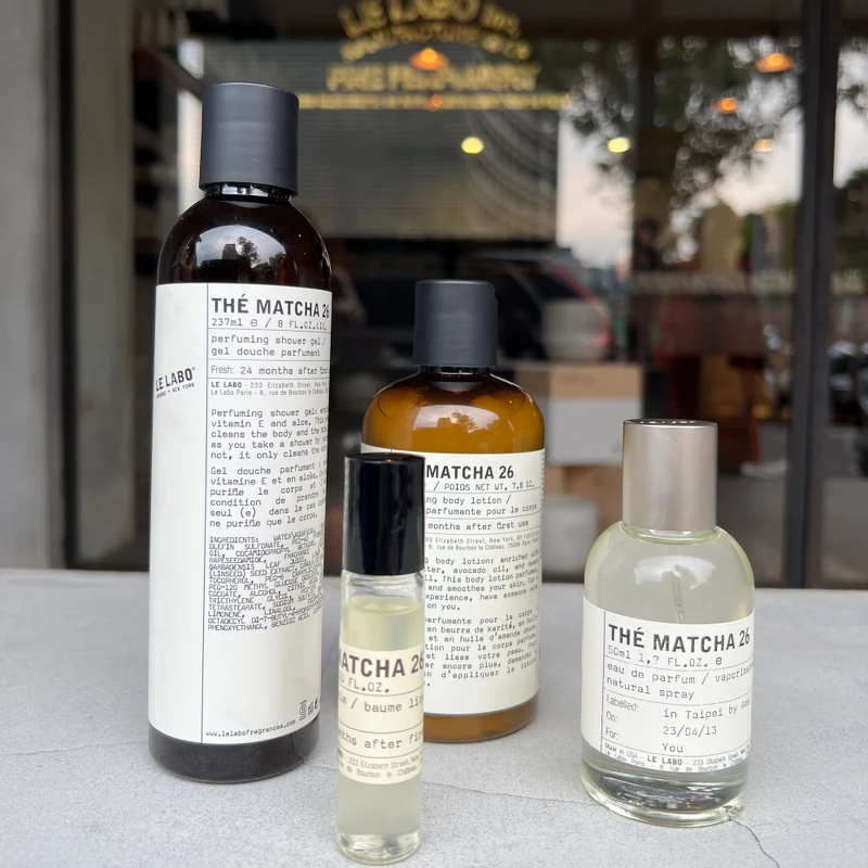 LE LABO末茶26 與棕瓶系列。