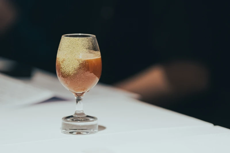 迎賓飲品「西西里變奏曲」。 迎賓飲品「西西里變奏曲」。