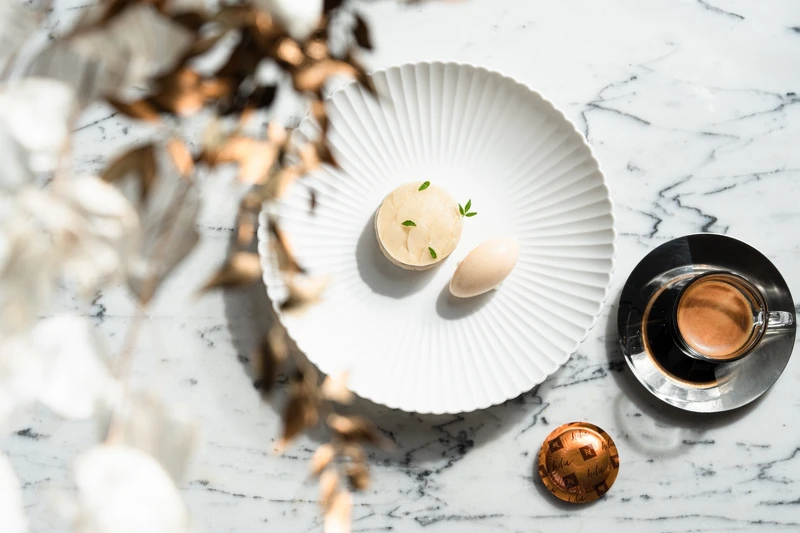 綠竹筍也能曾為甜點食材,十分驚喜。 綠竹筍也能曾為甜點食材,十分驚喜。