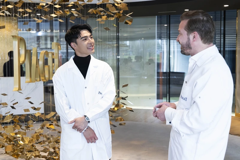 伯爵形象大使陳昊森參觀PIAGET瑞士總部,《美麗佳人》獨家照片 伯爵形象大使陳昊森參觀PIAGET瑞士總部,《美麗佳人》獨家照片