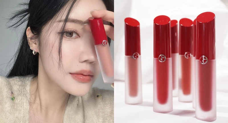 【奢華絲緞訂製水唇釉】4ml/ $1,450 (圖片出處:https://www.instagram.com/p/CpXM3c2Br1p/ & https://www.instagram.com/p/CpapGTtSRM-/) 【奢華絲緞訂製水唇釉】4ml/ $1,450 (圖片出處:https://www.instagram.com/p/CpXM3c2Br1p/ & https://www.instagram.com/p/CpapGTtSRM-/)