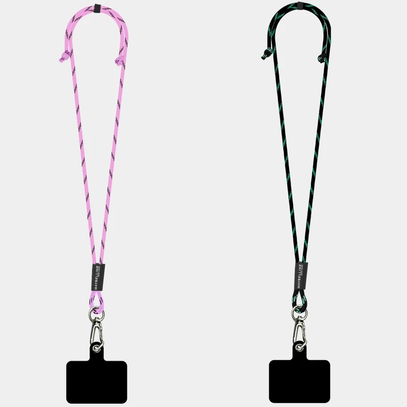 媚比琳「屈」動綠時尚手機掛繩。