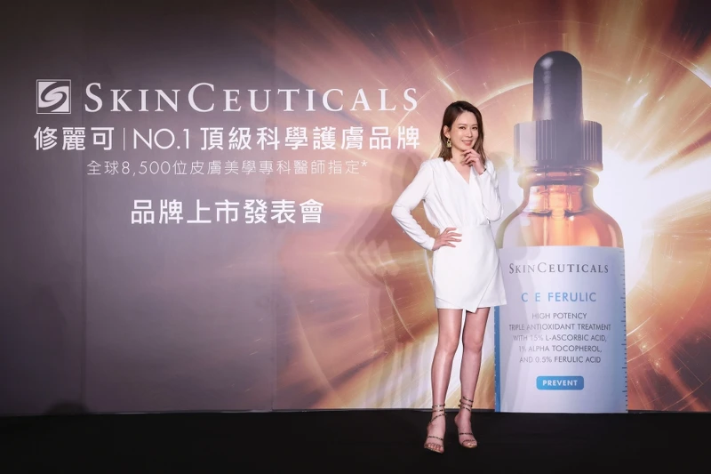 Melody現身SkinCeuticals修麗可上市發表會。