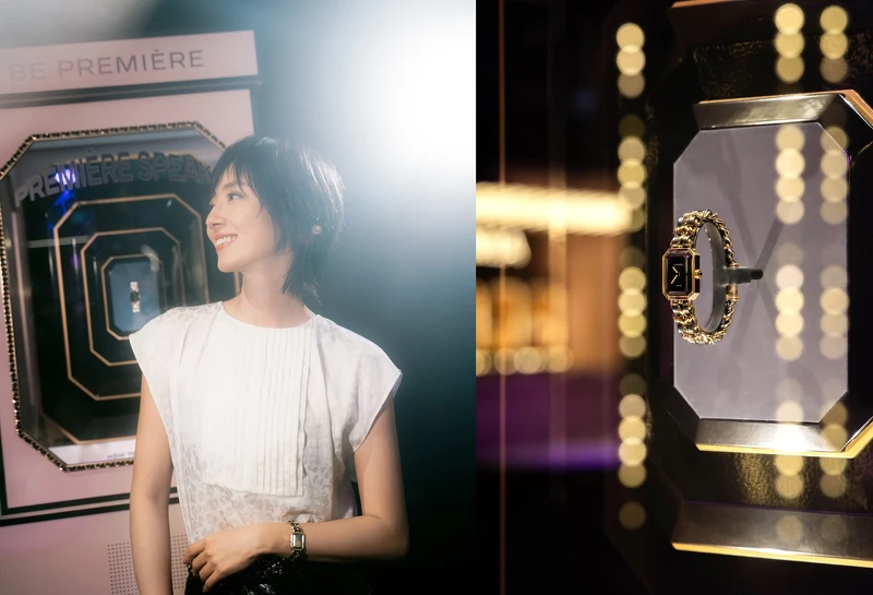 桂綸鎂戴上Première腕錶-原創款展現優雅風範