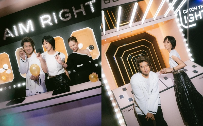 桂綸鎂、昆凌與陳柏霖在PREMIÈRE FUNFAIR嘉年華體驗活動盡享玩樂時光！