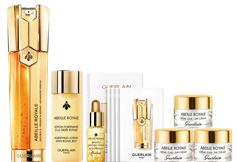 買:皇家蜂王乳雙導精華 50ml,贈:皇家蜂王乳蜂蜜修護霜 7ml *3 、皇家蜂王乳蜜露 40ml、皇家蜂王乳平衡油3G 5ml、皇家蜂王乳雙導眼部精華 7日體驗禮,優惠價$ 8,250,價值$ 13,180【62折優惠】。 買:皇家蜂王乳雙導精華 50ml,贈:皇家蜂王乳蜂蜜修護霜 7ml *3 、皇家蜂王乳蜜露 40ml、皇家蜂王乳平衡油3G 5ml、皇家蜂王乳雙導眼部精華 7日體驗禮,優惠價$ 8,250,價值$ 13,180【62折優惠】。