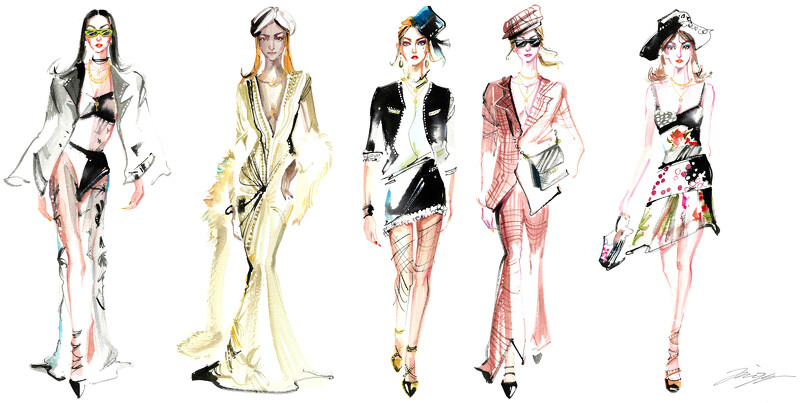 Just Gold鎮金店以代言人Dizzy Dizzo蔡詩芸的嘻哈風格為首，描繪出氣質典雅、精緻名媛、時尚都會、甜美可愛等不同風格