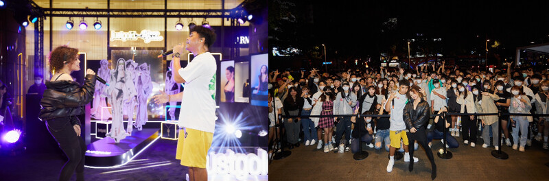 Just Gold鎮金店重磅邀請《大嘻哈時代2》選手於活動現場帶來精彩演出