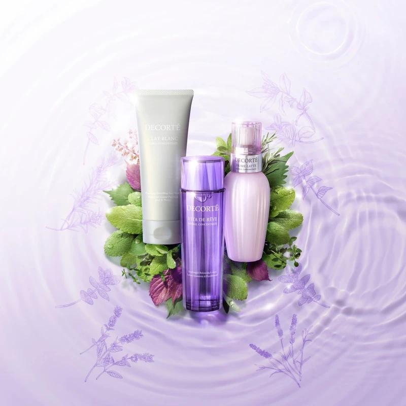 黛珂平衡草本系列情境圖。 黛珂平衡草本系列情境圖。