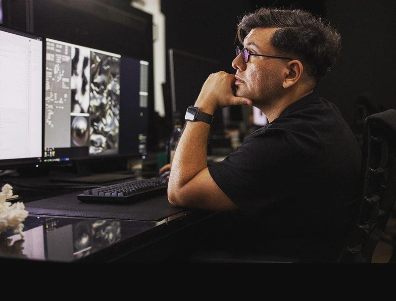 土耳其裔藝術家 Refik Anadol。