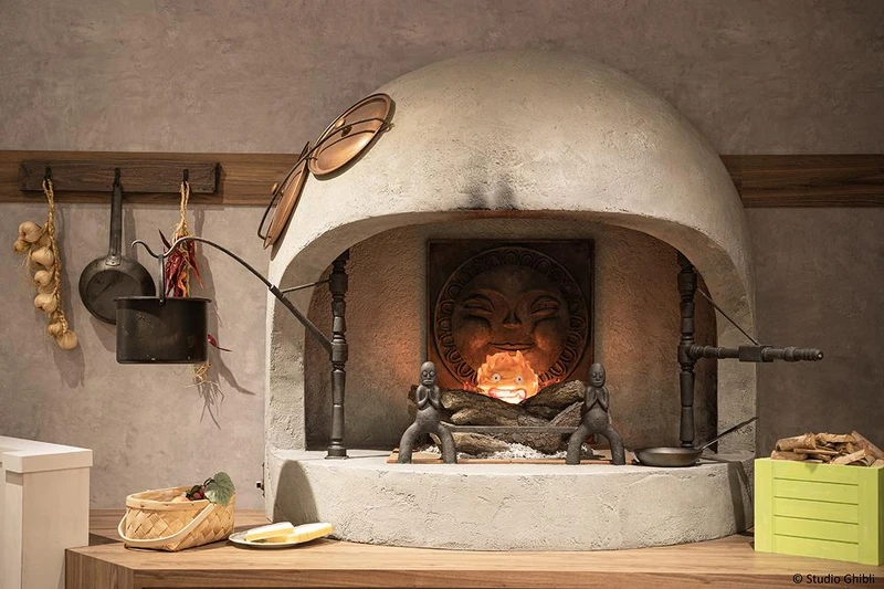 全台唯一的「卡西法火爐」電影場景裝置，只在橡子共和國台中 Lalaport 店