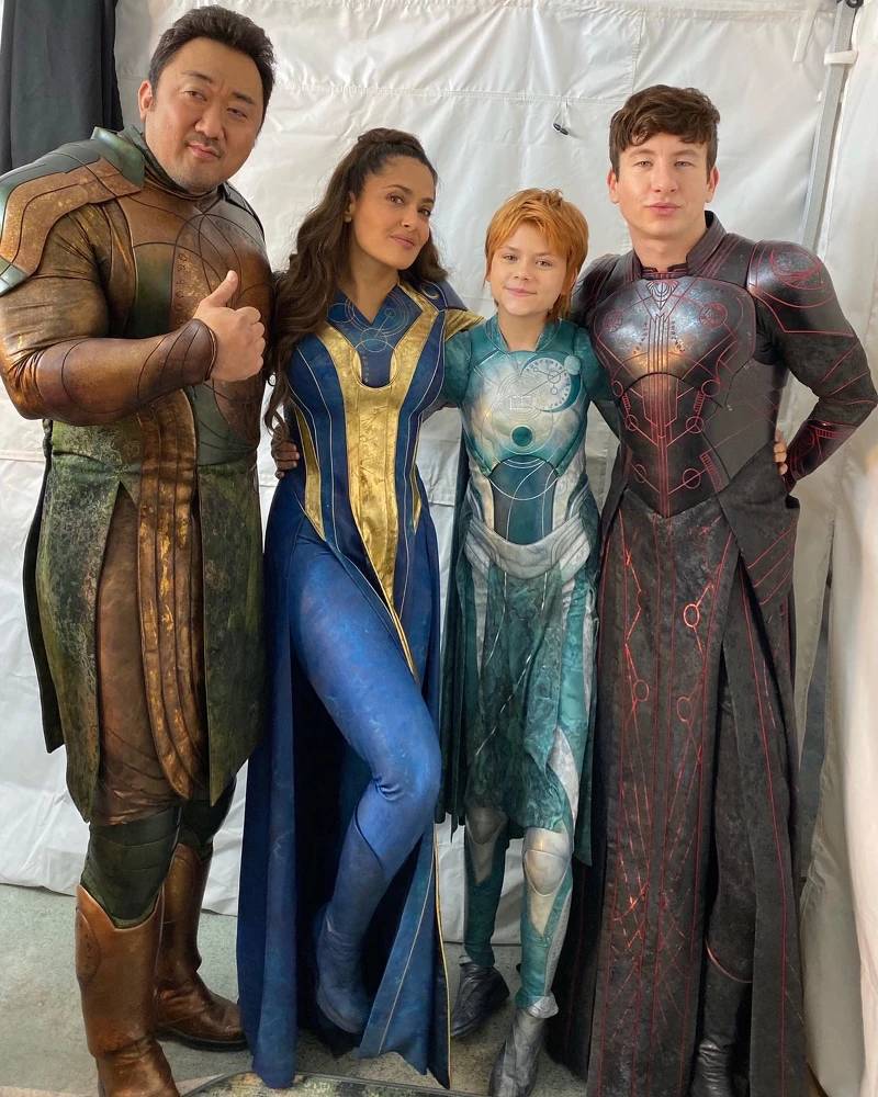 《永恆族》馬東石(右)飾演Gilgamesh 《永恆族》馬東石(右)飾演Gilgamesh