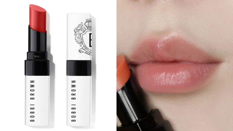 Bobbi Brown晶鑽極嫩潤色護唇膏(#04石榴紅Bare Claret)，NT1,300