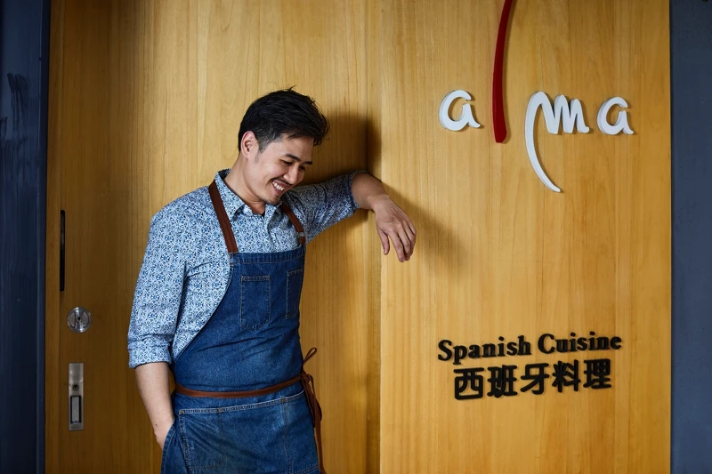 主廚劉子豪(Leo Liu)。 主廚劉子豪(Leo Liu)。