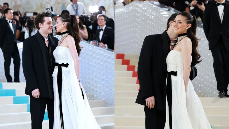 布魯克林貝克漢與老婆妮可拉佩茲 布魯克林貝克漢與老婆妮可拉佩茲