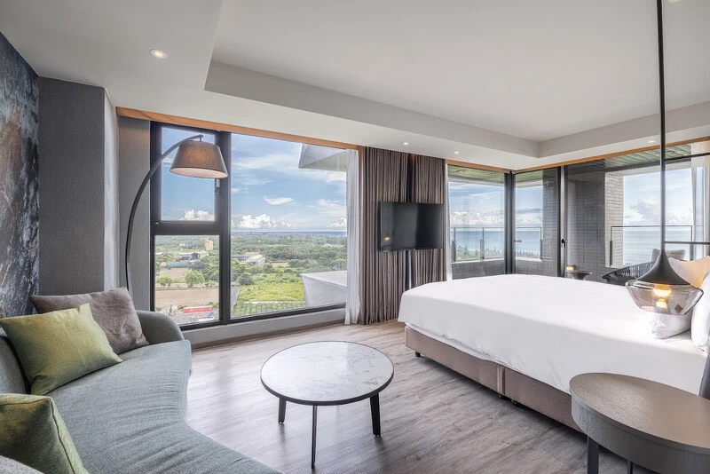 煙波花蓮太魯閣沁海館 行政豪華海景套房