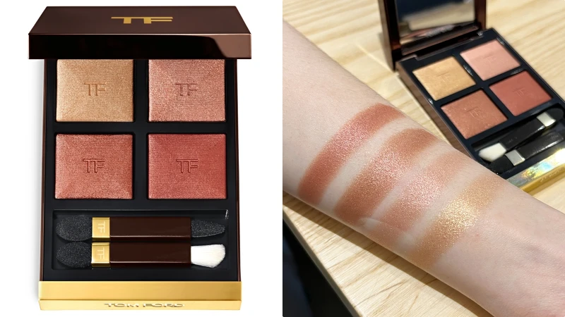 TOM FORD高級訂製四格眼盤(#40 Golden Hour金棕親密),NT3,500 TOM FORD高級訂製四格眼盤(#40 Golden Hour金棕親密),NT3,500