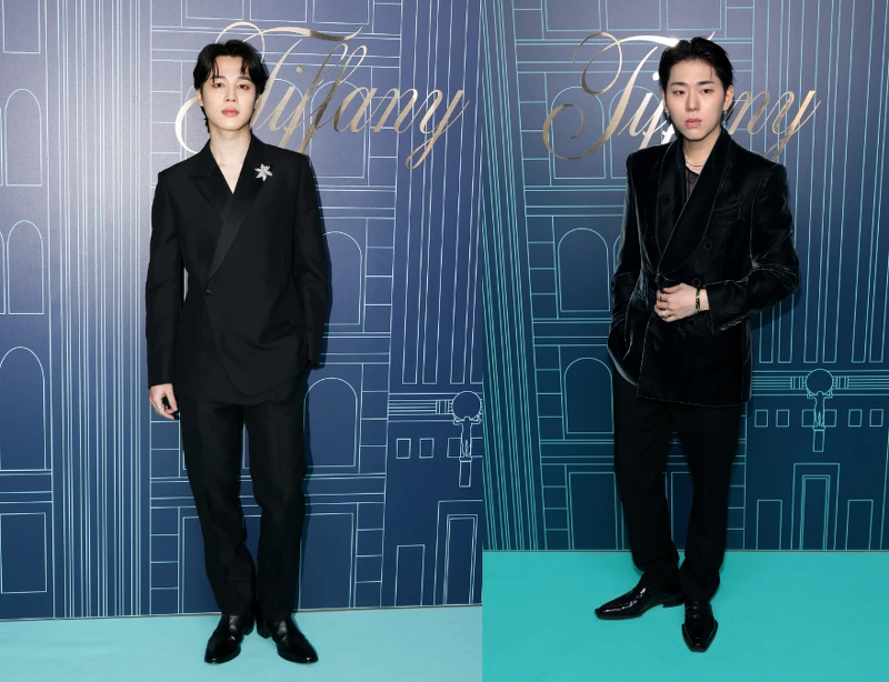 韓國天團BTS成員Jimin(朴智旻)、韓國饒舌歌手 Zico 韓國天團BTS成員Jimin(朴智旻)、韓國饒舌歌手 Zico