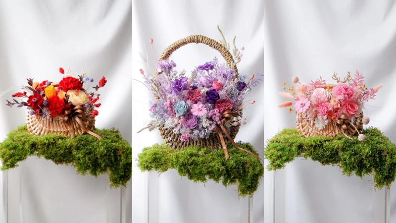 「獻給母親的花園」永生花藝 「獻給母親的花園」永生花藝