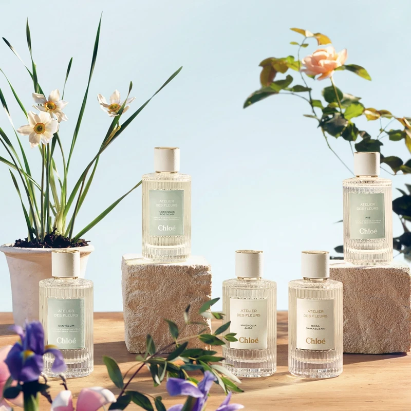 Chloé仙境花園系列情境圖。