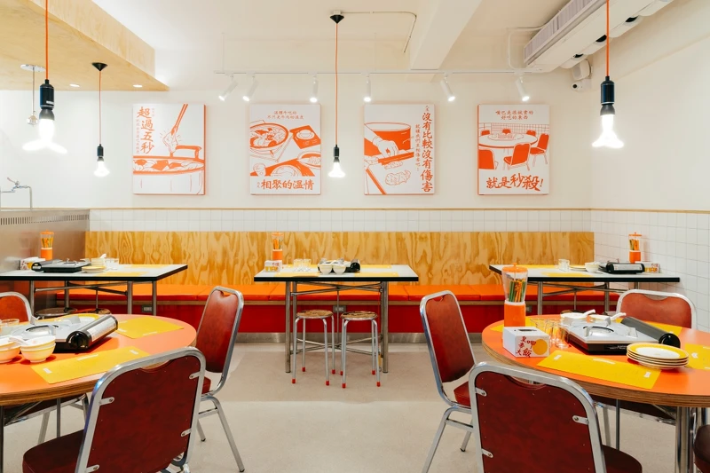 空間放進大量的台式裝潢元素。 空間放進大量的台式裝潢元素。