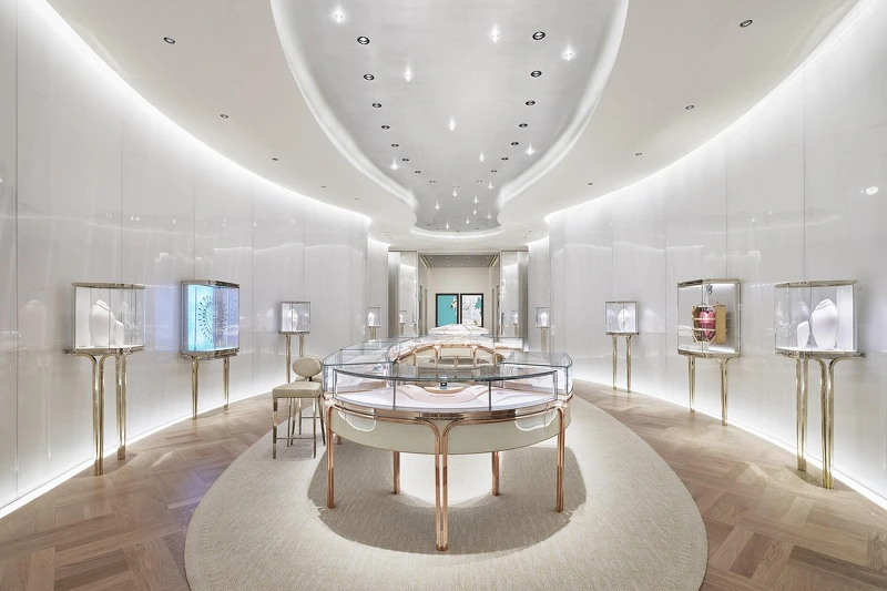 Tiffany & Co.於紐約第五大道57街The Landmark旗艦店3樓_愛和訂婚系列展示空間 Tiffany & Co.於紐約第五大道57街The Landmark旗艦店3樓_愛和訂婚系列展示空間