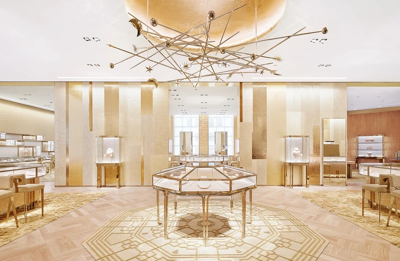 Tiffany & Co.於紐約第五大道57街The Landmark旗艦店4樓_傳奇設計師鑽石與K金系列展示空間 Tiffany & Co.於紐約第五大道57街The Landmark旗艦店4樓_傳奇設計師鑽石與K金系列展示空間