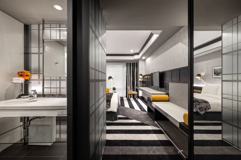 客房空間。 客房空間。