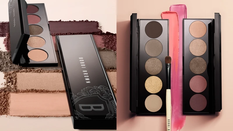 Bobbi Brown原生時尚5色眼影盤情境圖。 Bobbi Brown原生時尚5色眼影盤情境圖。