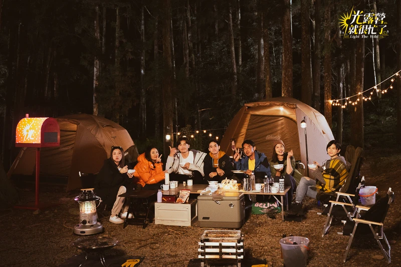 《光露營就很忙了》郭雪芙、林心如、鄭元暢、劉敬、李李仁、劉品言、江宜蓉。 《光露營就很忙了》郭雪芙、林心如、鄭元暢、劉敬、李李仁、劉品言、江宜蓉。