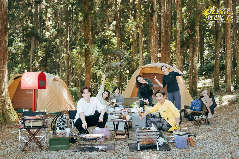 《光露營就很忙了》鄭元暢、郭雪芙、江宜蓉、林心如、李李仁、劉品言。 《光露營就很忙了》鄭元暢、郭雪芙、江宜蓉、林心如、李李仁、劉品言。