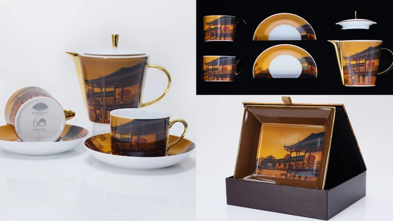 香港文華東方酒店推出60週年、由資深設計師Alan Chan操刀限量版紀念餐瓷,能在官網商店購買 香港文華東方酒店推出60週年、由資深設計師Alan Chan操刀限量版紀念餐瓷,能在官網商店購買