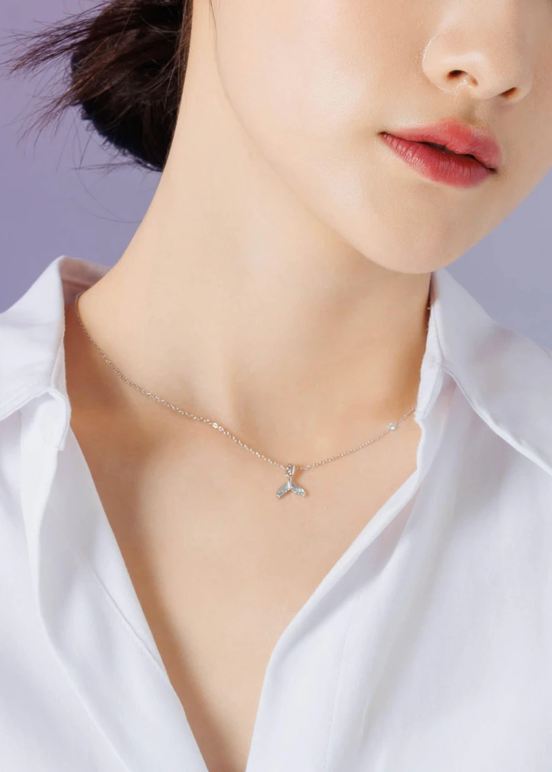 V Class小美人魚純銀項鍊,售價NT$1,980 V Class小美人魚純銀項鍊,售價NT$1,980