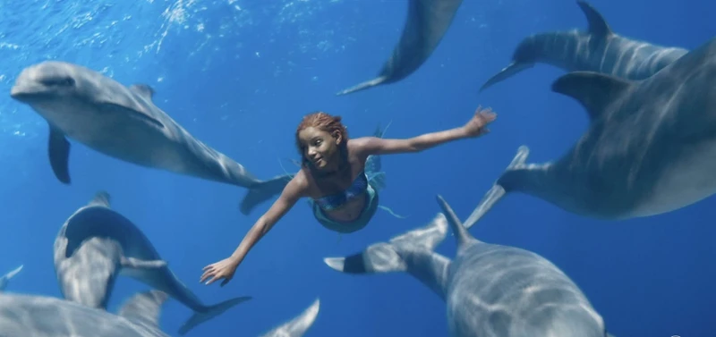 全日長時間泡在水中拍戲,荷莉專注臀部擺動有健身練臀腰線條效果。 全日長時間泡在水中拍戲,荷莉專注臀部擺動有健身練臀腰線條效果。