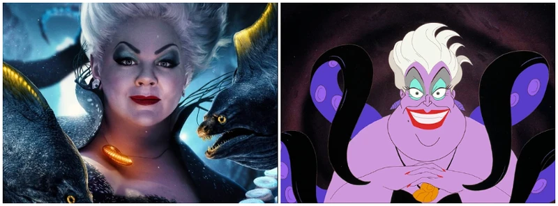 反派烏蘇拉魔性滿滿。 反派烏蘇拉魔性滿滿。