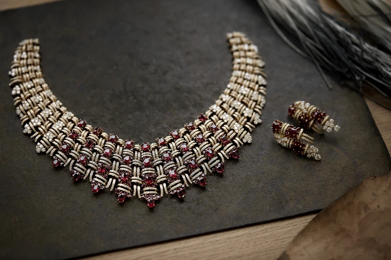 Tweed Royal項鍊工藝製作 - 步驟六