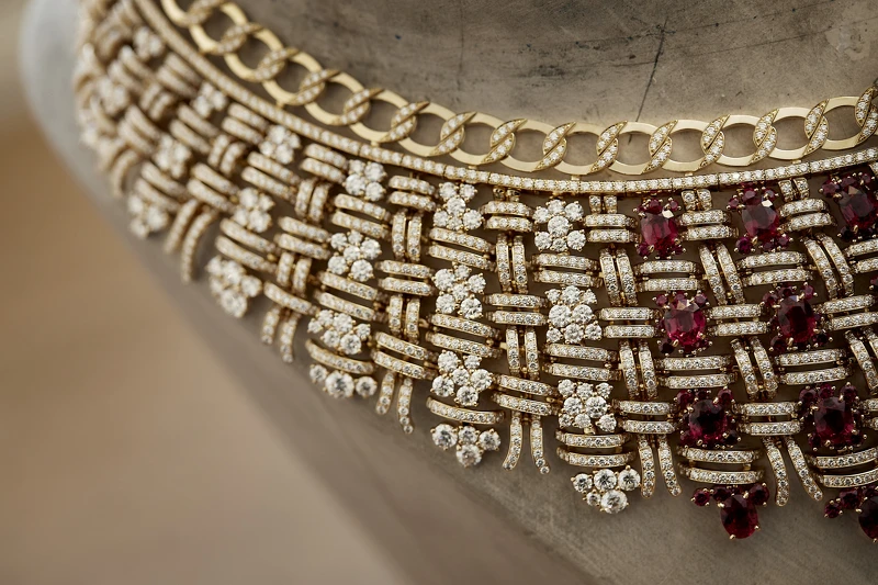 Tweed Royal項鍊工藝製作 - 步驟六