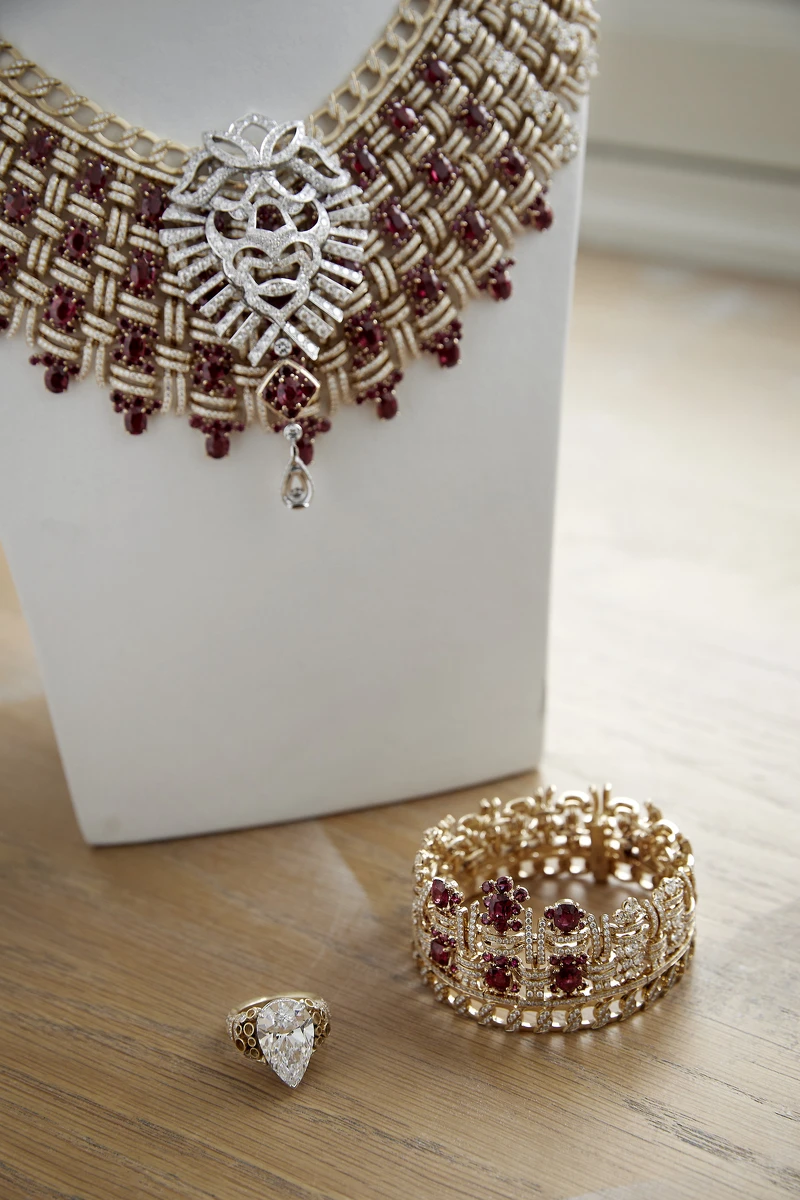 Tweed Royal項鍊工藝製作 - 步驟七