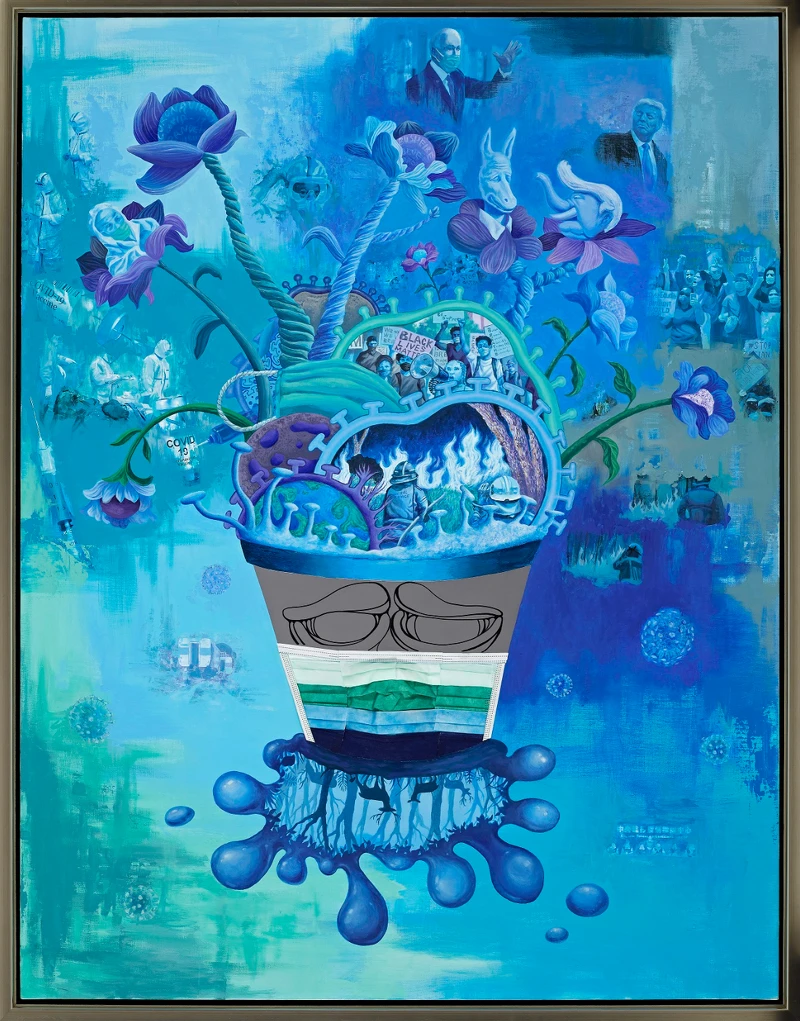 「Blue」，2022作品