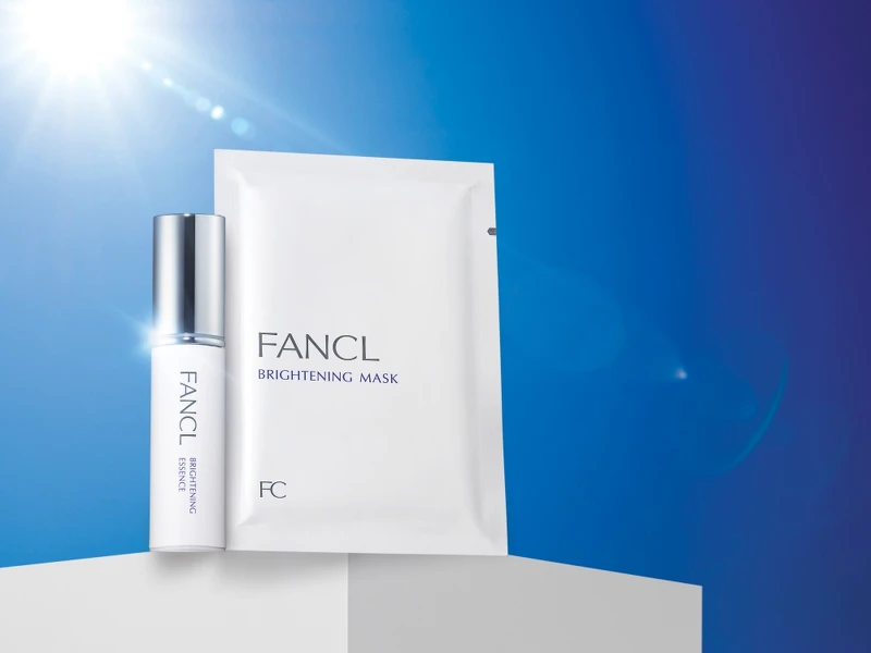 FANCL全新升級光透勻皙系列情境圖。 FANCL全新升級光透勻皙系列情境圖。