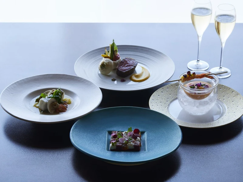 晚間套餐皆使用當地食材打造。 晚間套餐皆使用當地食材打造。