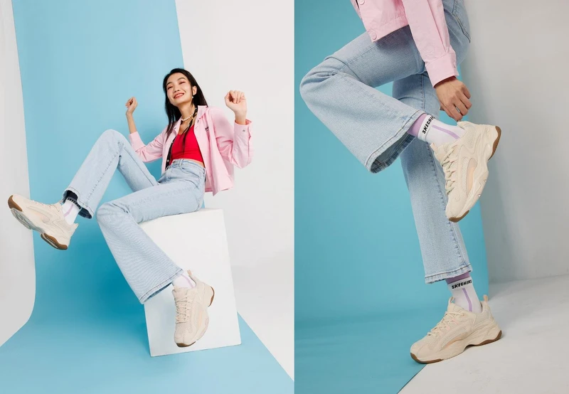 外套SKECHERS / LAUGHING ANIMALS系列;鞋子149562NTPK,售價3,090元。 外套SKECHERS / LAUGHING ANIMALS系列;鞋子149562NTPK,售價3,090元。