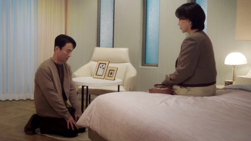 《車貞淑醫生》金炳哲向嚴正化下跪 《車貞淑醫生》金炳哲向嚴正化下跪