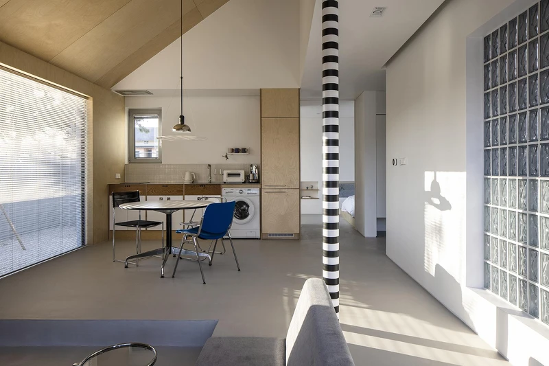 好美洋洋分為A、B兩棟，分為四人、兩人房型。（Photo by Giung Hong ，@kiwoong_hong）