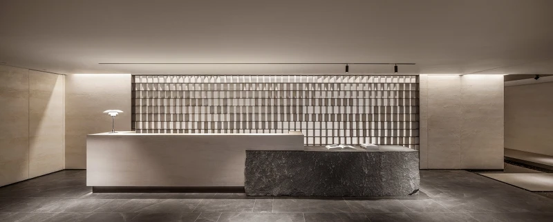 馥安杏萃 FORAM Aesthetic Health櫃檯。 馥安杏萃 FORAM Aesthetic Health櫃檯。