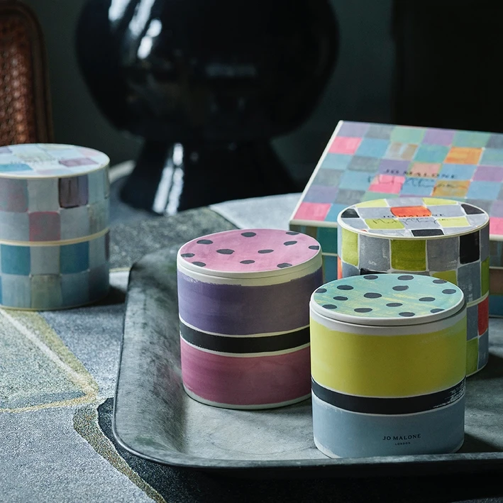 Jo Malone London 2023全新Martny Thompson藝術家聯名設計香氛蠟燭。 Jo Malone London 2023全新Martny Thompson藝術家聯名設計香氛蠟燭。